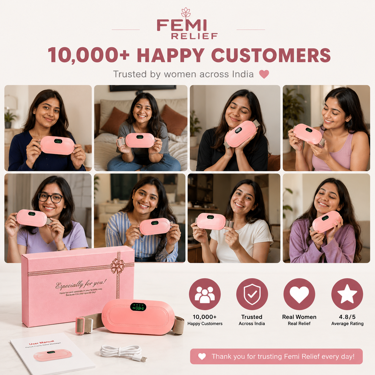 Period Cramp Relief Massager