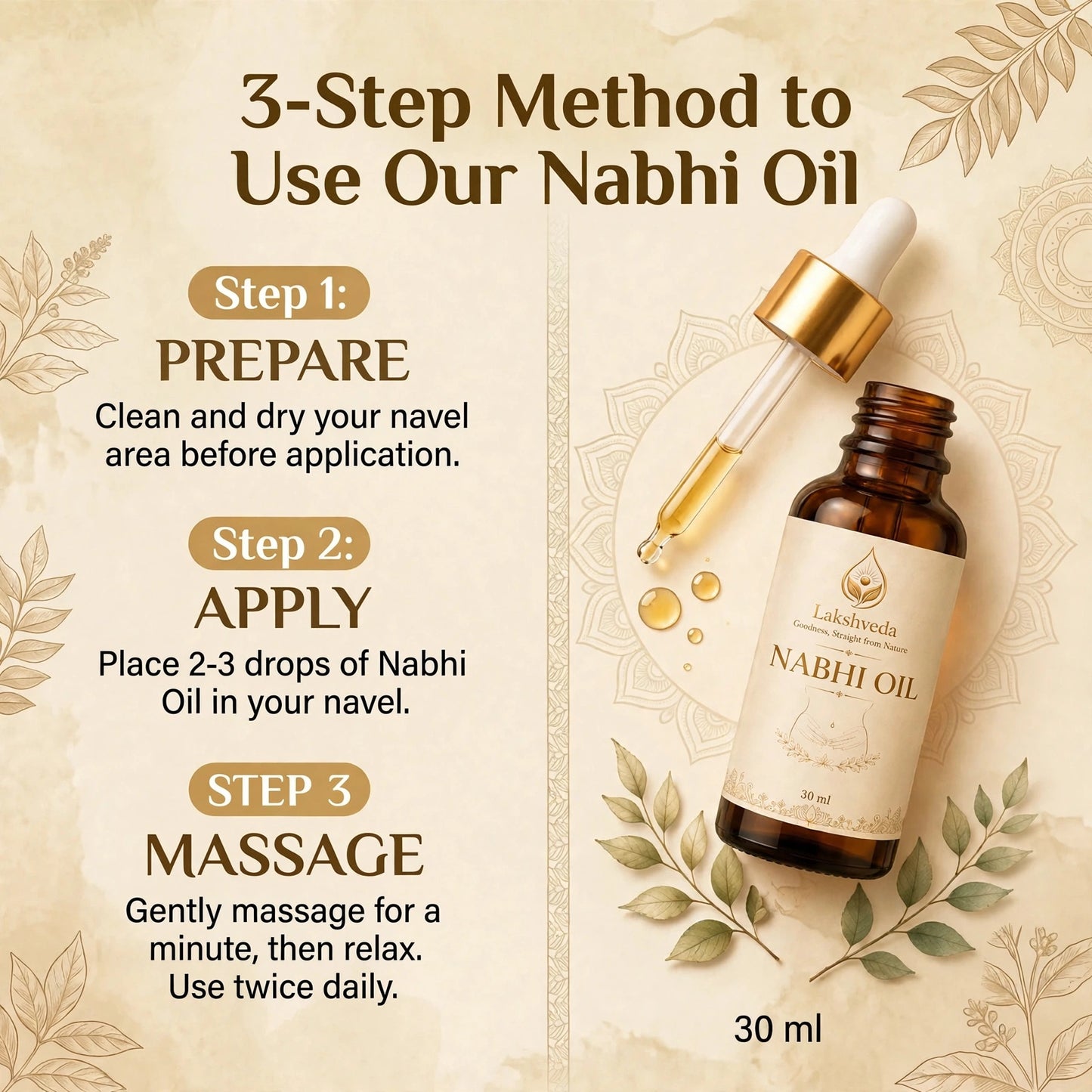 Ayurvedic Nabhi Oil Buy 1 Get FREE