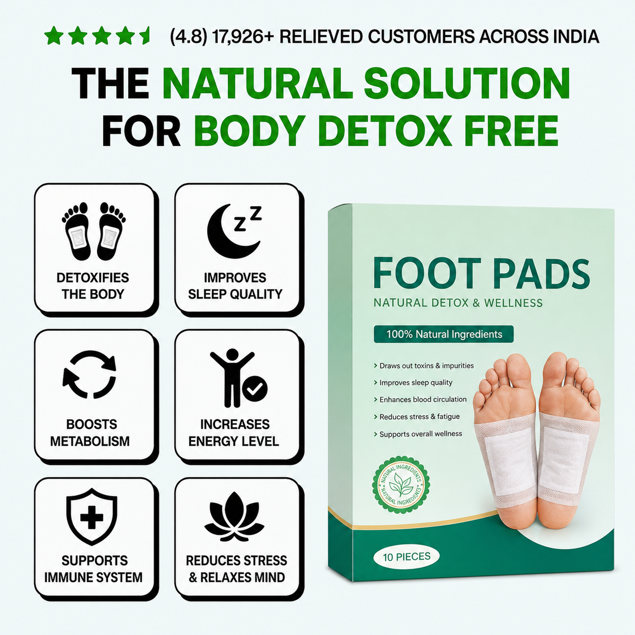 Foot Patches Buy 10 Get 10 Free