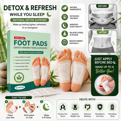 Foot Patches Buy 10 Get 10 Free