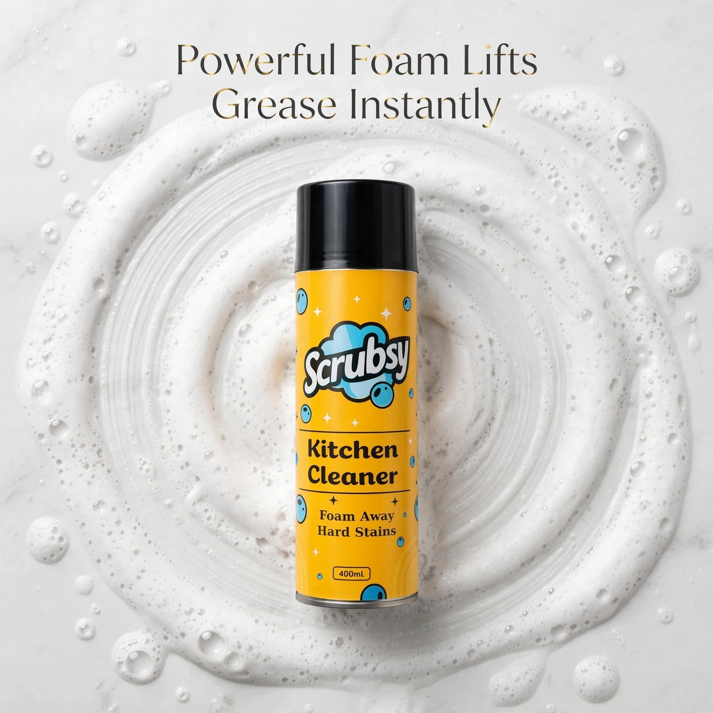 Foam-Based Complete Kitchen Cleaner & Disinfectant Buy 1 Get 1 FREE